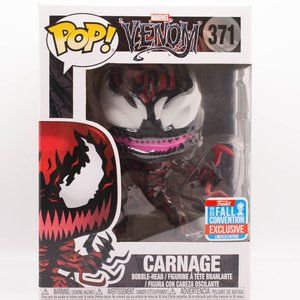 Funko Pop Marvel Comics Venom - Carnage (#371) 2018 Fall Con Exclusive (GUC)